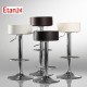 sgabello HAMBURG (XH-215-1), coppia di sgabelli design, stool. nero