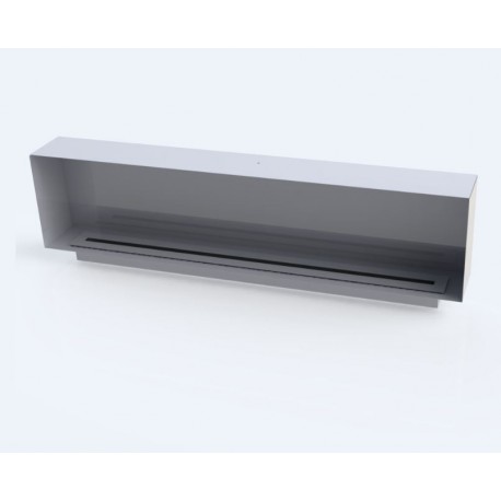 listello di ventilazione zuluftgitter GRIGLIA ARIA 600x90mm Nero