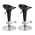 SGABELLO Firenze XH102 coppia di sgabelli design, stool nero