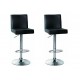 sgabello SAN PAOLO(XH615), coppia di sgabelli design, stool. nero