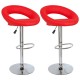 sgabello BUENOS AIRES (XH-232), coppia di sgabelli design, stool rosso