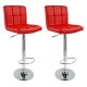 sgabello BRUXELLES (XH-249), coppia di sgabelli design, stool. rosso