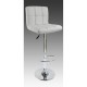 sgabello BRUXELLES (XH-249), coppia di sgabelli design, stool bianco