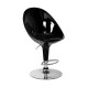 Sgabello MONACO XH-108, coppia sgabelli design,stool nero