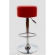 sgabello HAMBURG (XH-215-1), coppia di sgabelli design, stool. rosso