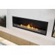 Biocamino Unico MEGA 180cm - 18kw - da incasso fiamma unica Bordino