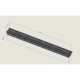 Biocamino Unico MEGA 180cm - 18kw - da incasso fiamma unica Bordino