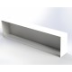 Biocamino Unico MEGA 180cm - 18kw - da incasso fiamma unica Bordino